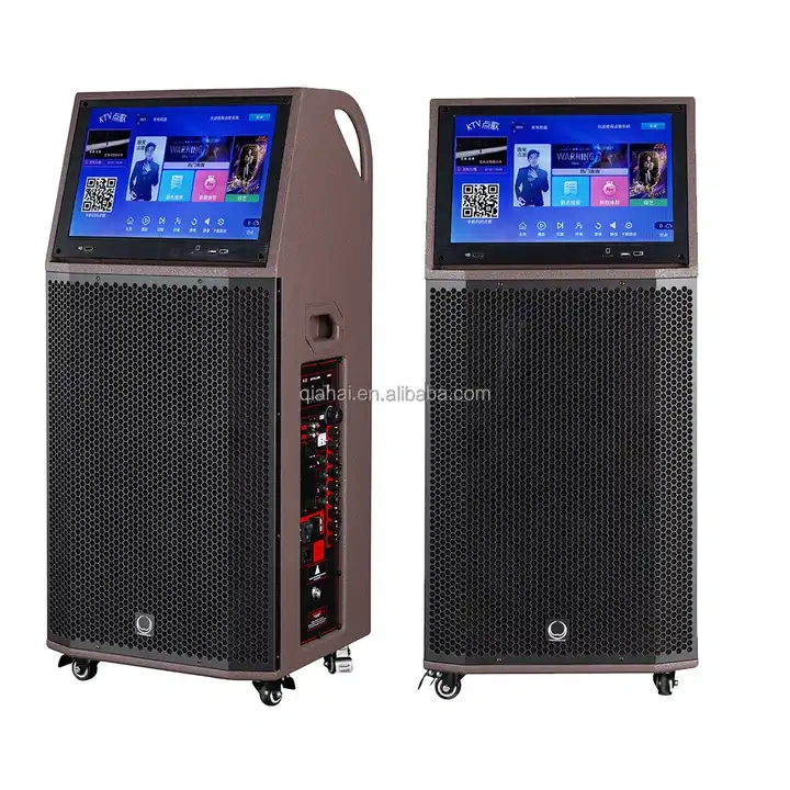 Touchscreen Active TS Series TS12 Stock 12 Inch Loudspeaker With Android System Wifi Bluetooth USB RMS 500W Portable KTV Speaker