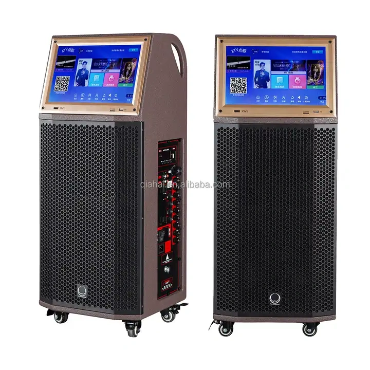 Touchscreen Active TS Series TS10 Stock 10 Inch Loudspeaker With Android System Wifi Bluetooth USB RMS 400W Portable Speakers