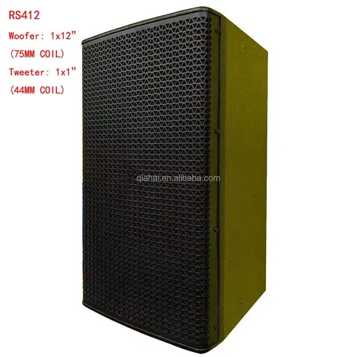 Passive RS Series 10 12 Inch RS212A Single 12 Inch Two Way Full Range Speaker RMS 300W DJ Audio Club Bar Disco KTV Disco Speaker