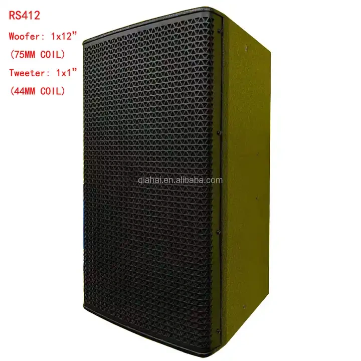 Passive RS Series 10 12 Inch RS212A+ Single 12 Inch Speaker RMS 400W Two Way Full Range DJ Audio Club Bar Disco KTV Bass Speaker