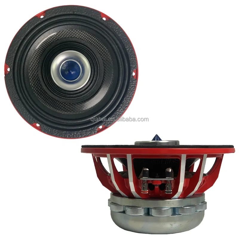 New 650-054 Low Price LF 6 Inch Car Mid Bass Coaxial Neo Speakers 1 Inch HF Driver 4 Ohm RMS 200W Car Music Mid Range Speaker