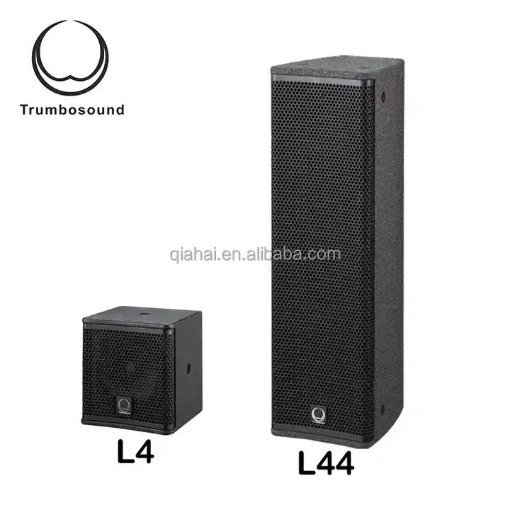 L44 Low Price 4 x 4.5 Inch Column Speakers Full Range Stereo Mid Bass Party Loudspeaker 4 Inch Speaker
