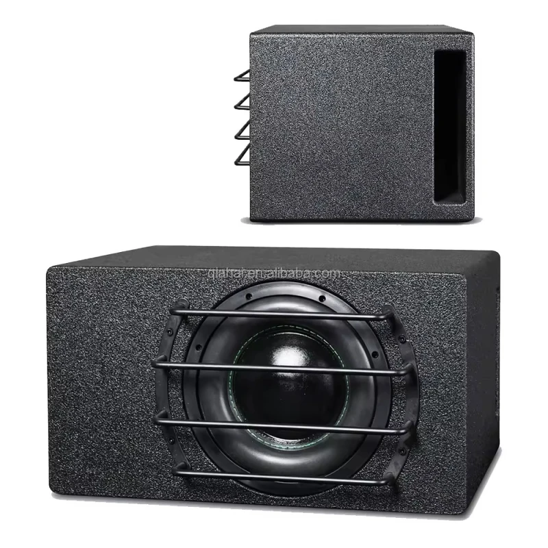 LE512 Deep bass car subwoofer with enclosure 1500w dual 1 2 4 ohm car audio sound system car race subwoofer