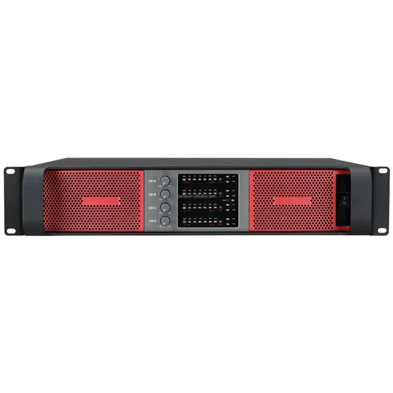 Class D Amplifier 2 4 Channel D-4130 4X1300W 8ohm Powered Amps Outdoor Sound System Equipment Professional Audio 4 CH Amplifiers