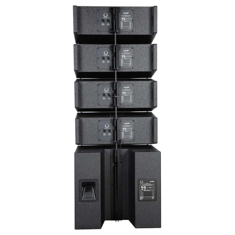 Double 10 inch 2-way Passive line array loudspeaker 3-way line array speaker