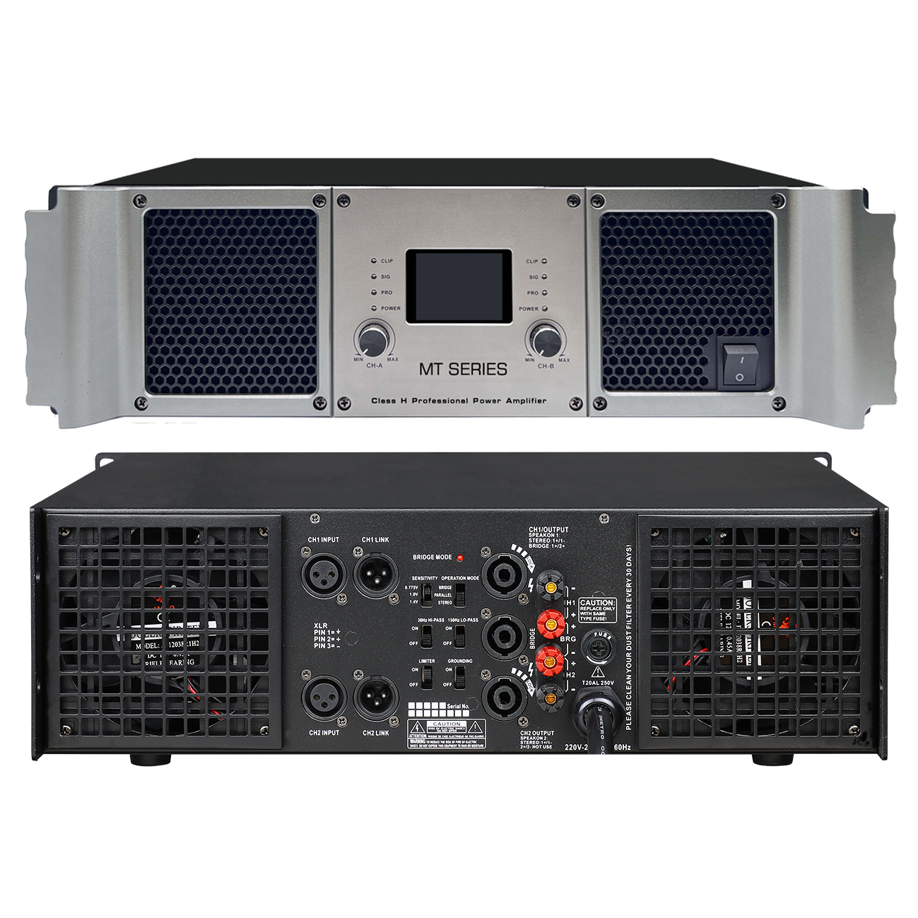 Trumbosound MT21000 Power Amplifier | High-Efficiency Class H Audio Power