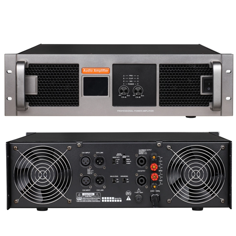 RX-15 RX SERIES CLASS H PROFESSIONAL POWER AMPLIFIER