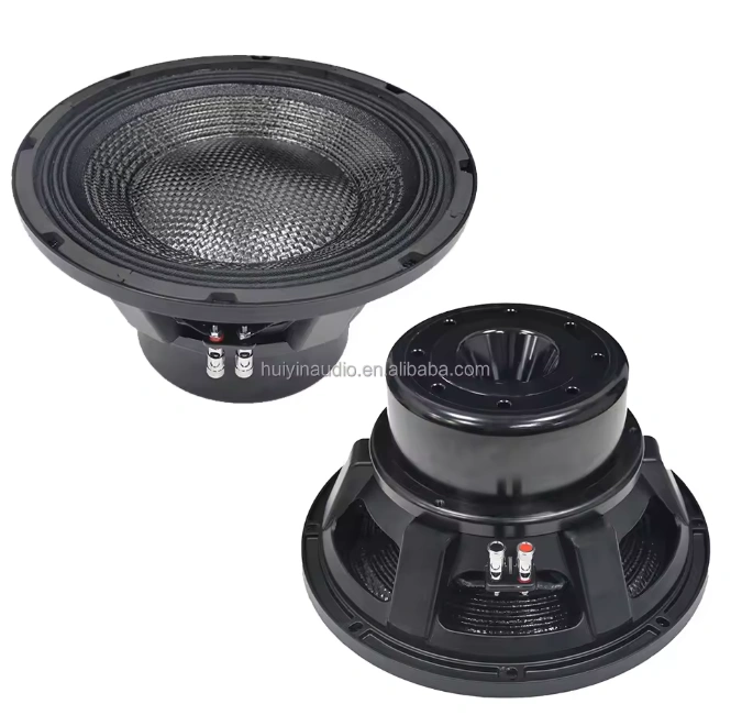 HYW-12125-006 Coil Carbon Fiber Cone Pro Mid Range Speakers12 Inch Neo Speakers Big Power RMS 1200W  For Events