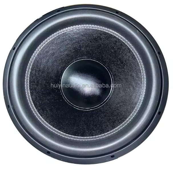 HYW-1575-064A 15 inch Car Subwoofer 2500watt rms 5000watt peak dual 1 2 4 ohm 170mm ferrite magnet for car