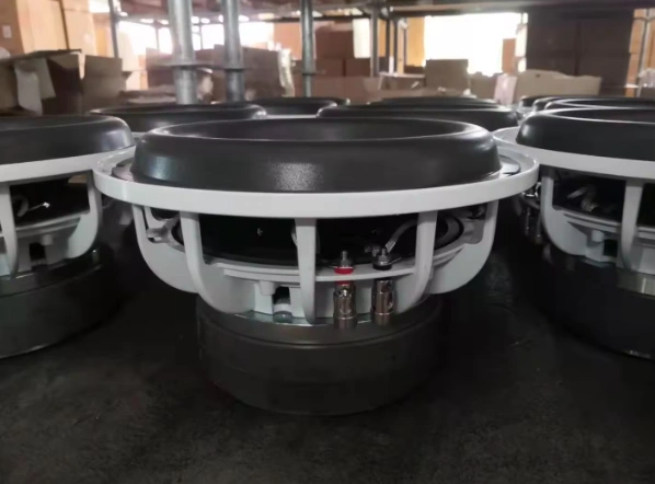 HYW-1075-038 best car subwoofer 10 inch  1200W RMS 170mm dual ferrite 3 inch voice coil for car