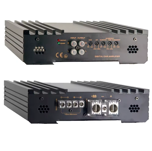 D-1500 Car Amplifier High Power One-Channel Big Power Amplifier for Cars Mini Ford Audio 1500W RMS Big Power