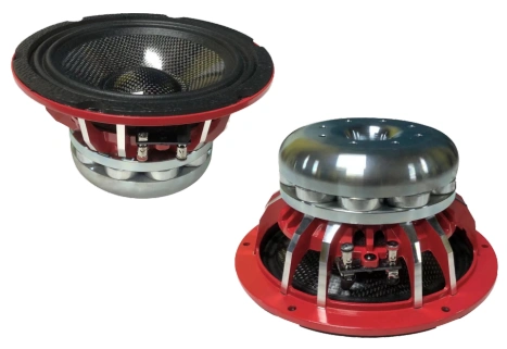 Trumbosound 6 inch Neodymium Magnet 200W Dual Midrange Speaker For Car | Midrange Audio