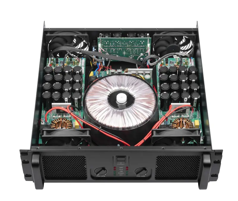 Trumbosound MD Series 2 Channel 3U Power Amplifier For Professional Audio Sound System