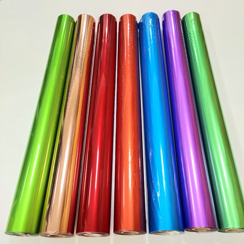 Color hot stamping foil