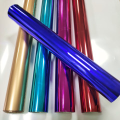 Colored foils for paper stamping
