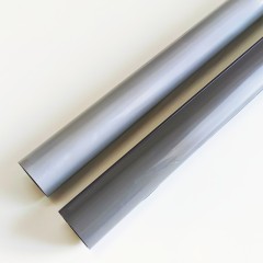 Matte pigmented foils for paper and plastics