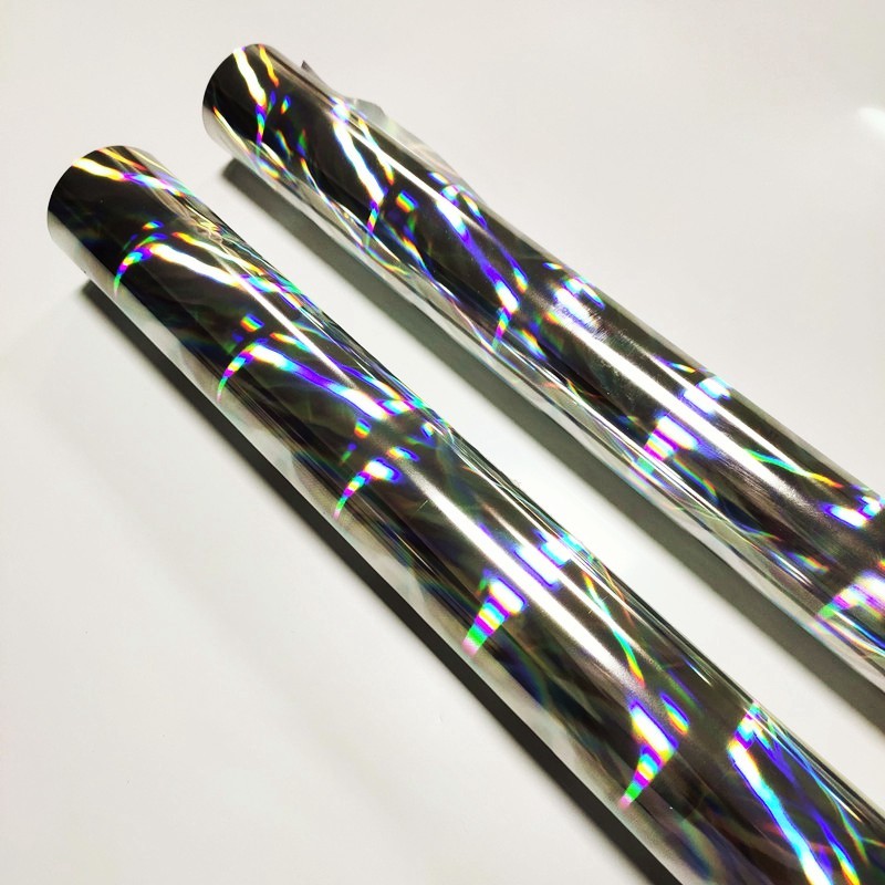 Silver Holographic Hot Stamping Foil