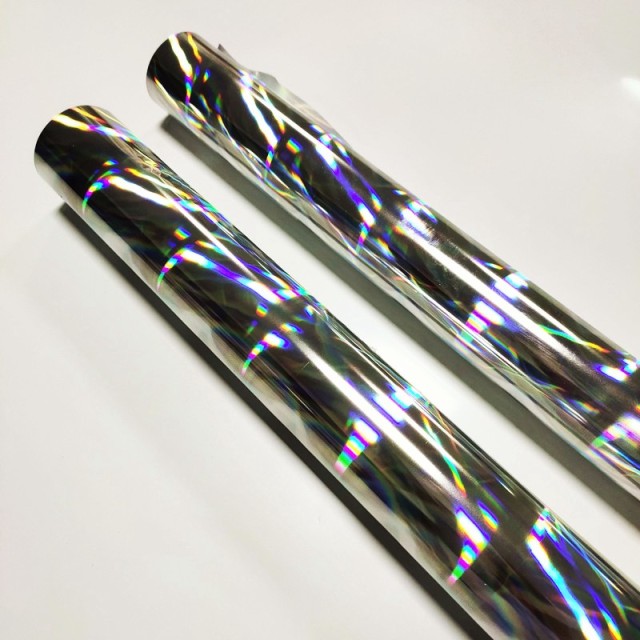 Silver Holographic Hot Stamping Foil