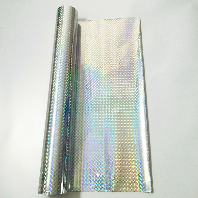 Double-sided transparent hot stamping foil