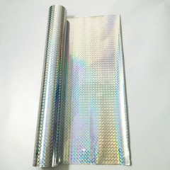 Double-sided transparent hot stamping foil