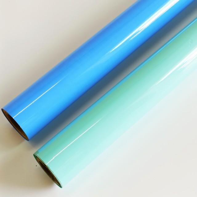 Blue Pigment Foil for Paper