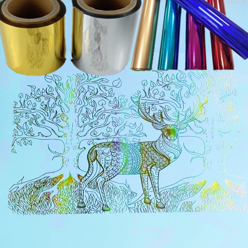 UV digital hot stamping foil for printing paper