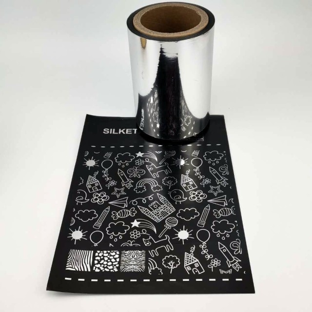 hot stamping foil silver digital stamping