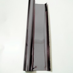 Double-sided hot stamping foil stamping clear plastic