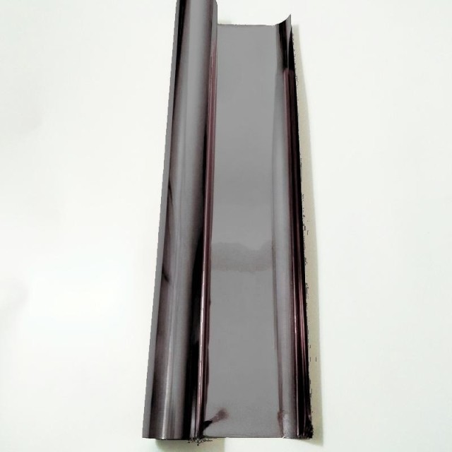 Double-sided hot stamping foil stamping clear plastic