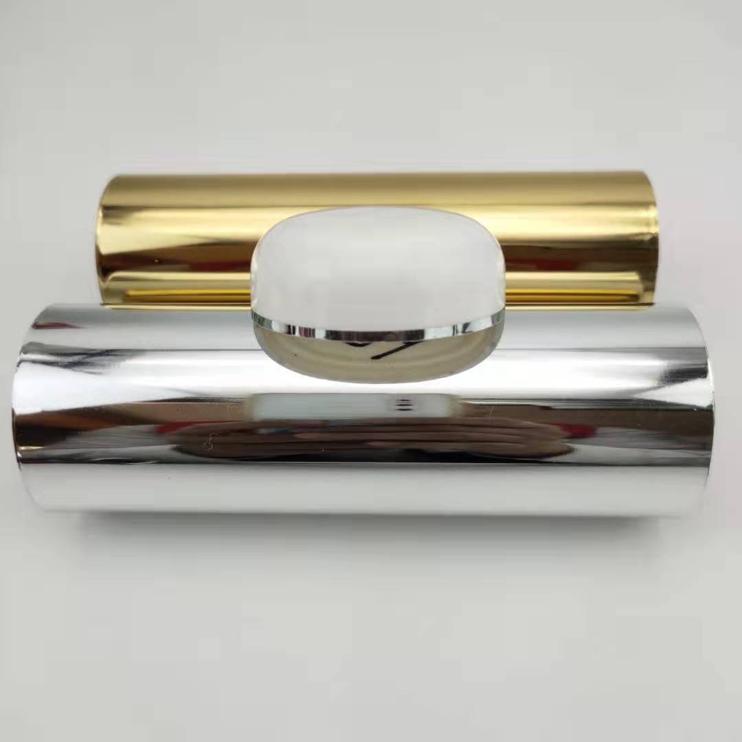 Cosmetic bottle cap hot stamping foil