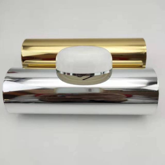 Cosmetic bottle cap hot stamping foil