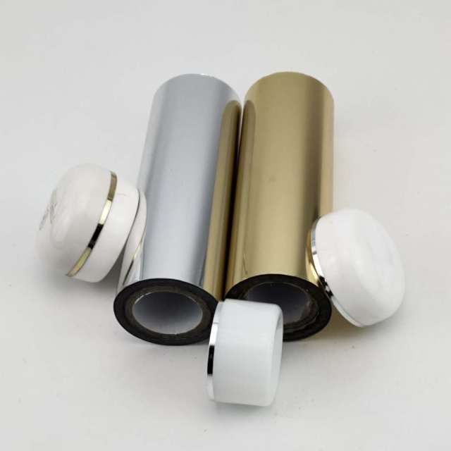 Cosmetic bottle cap hot stamping foil