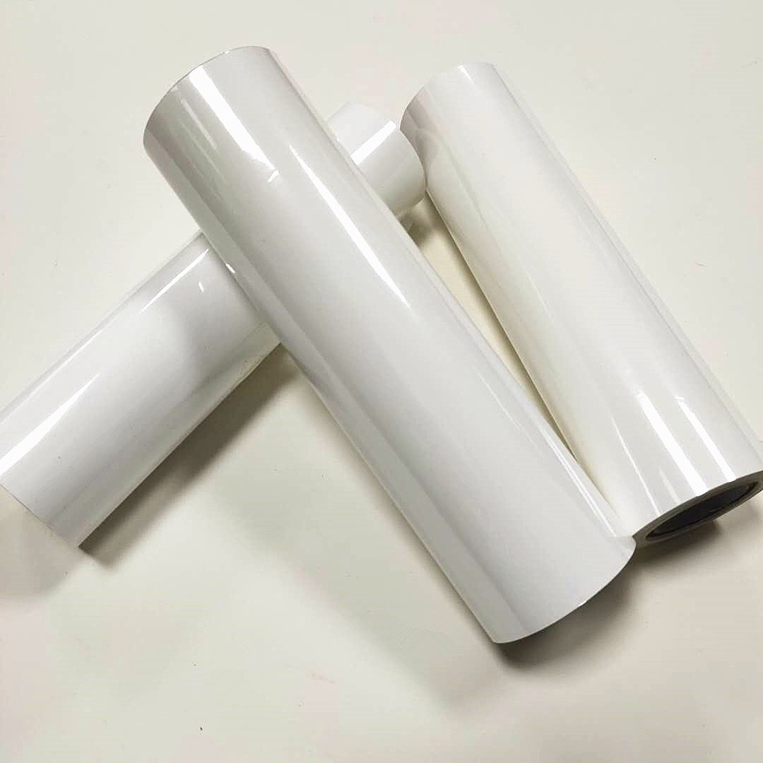White hot stamping foil for paper stamping