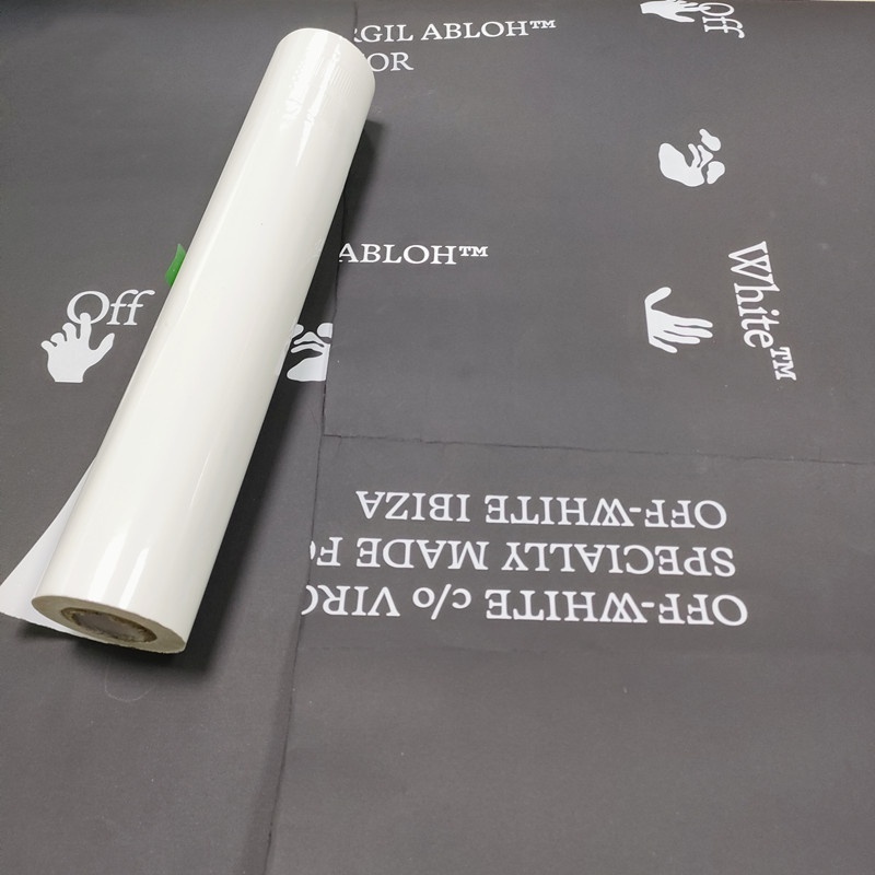 White hot stamping foil for paper stamping