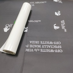 White hot stamping foil for paper stamping