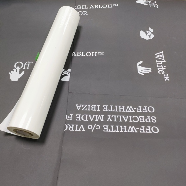 White hot stamping foil for paper stamping