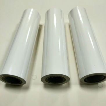 White hot stamping foil for paper stamping
