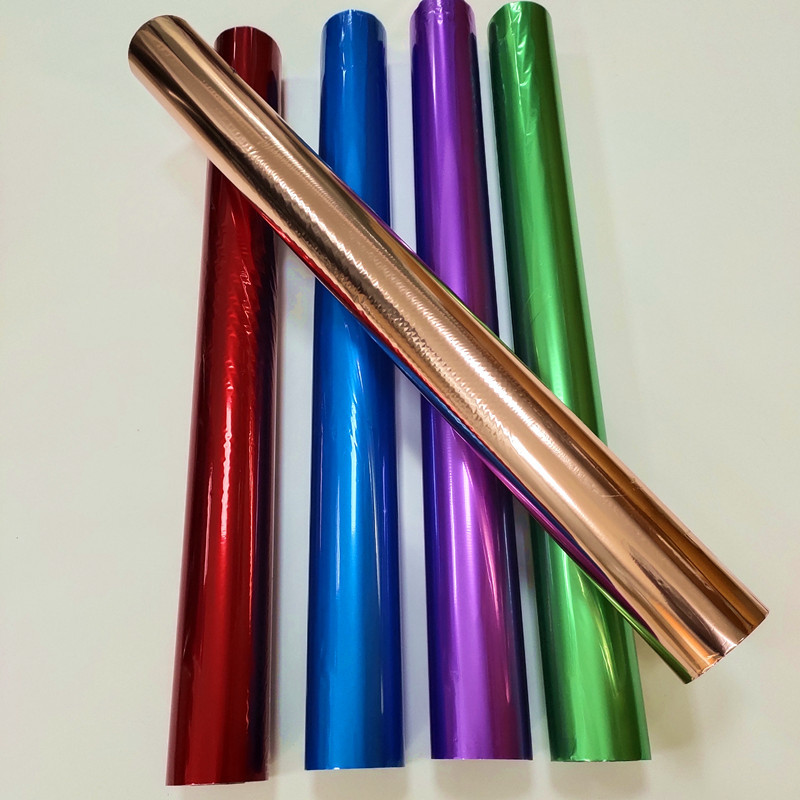 Color hot stamping foil