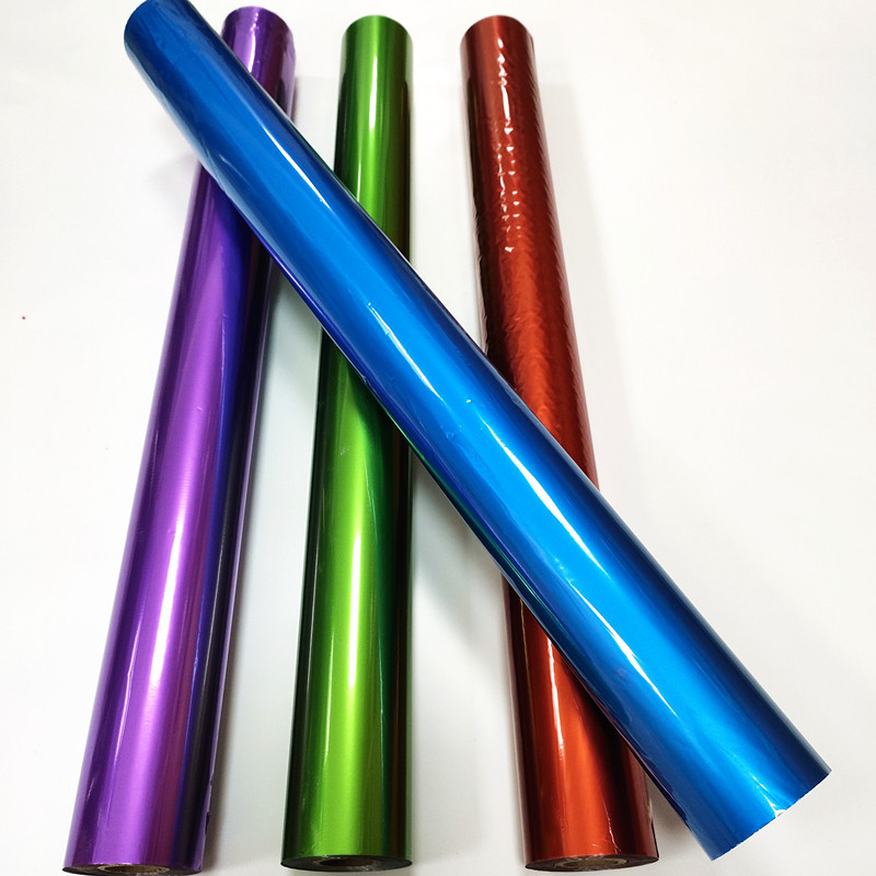Color hot stamping foil