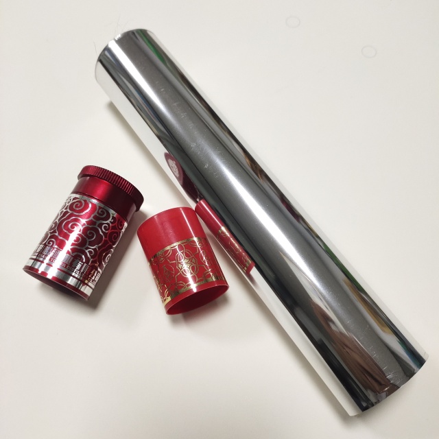 Wine bottle cap hot stamping foil