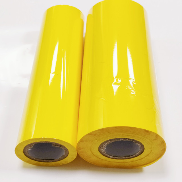 Yellow  pigment stamping foil