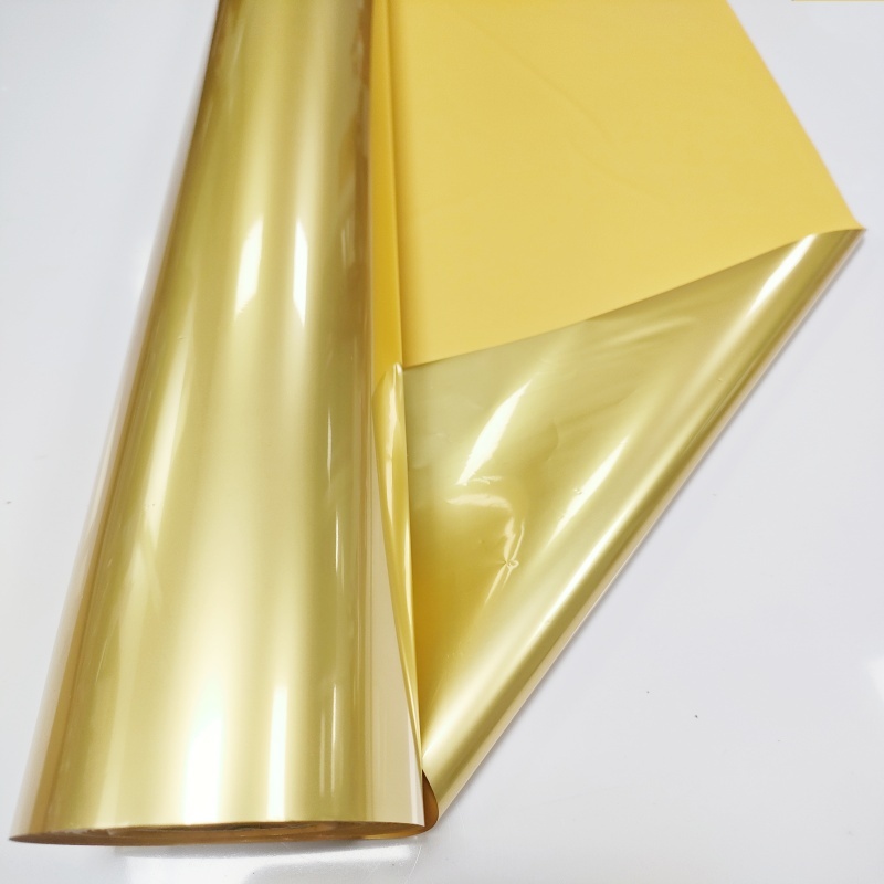 Stamping paper matte gold color