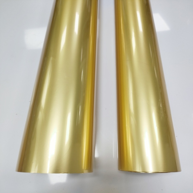 Stamping paper matte gold color