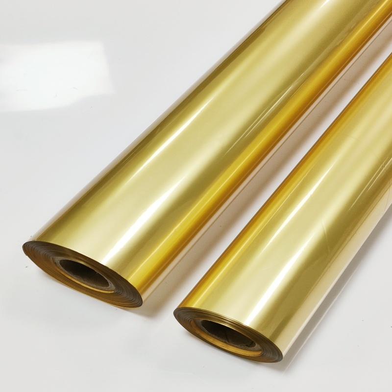 Stamping paper matte gold color