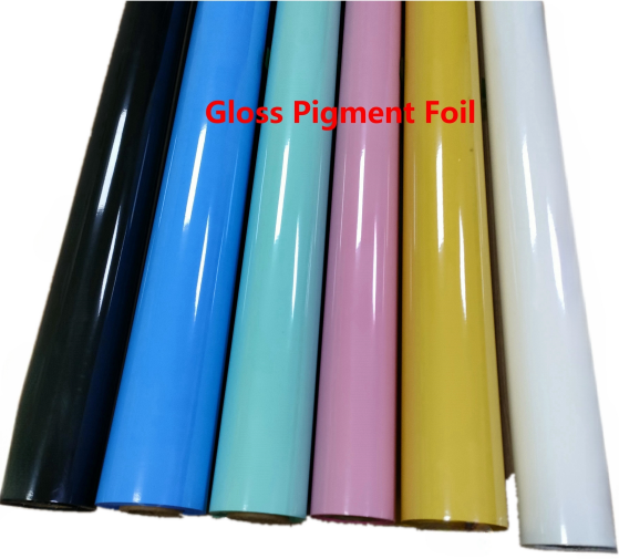 Blue Pigment Foil for Paper