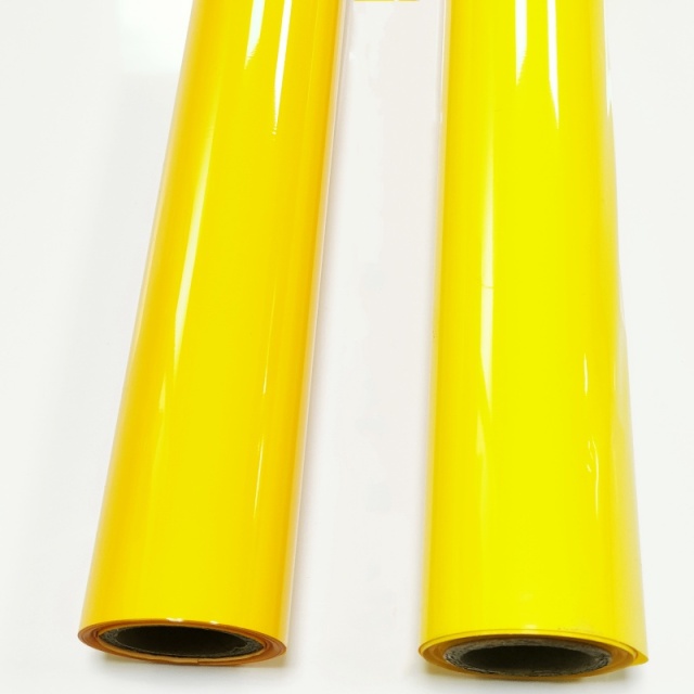 Yellow  pigment stamping foil