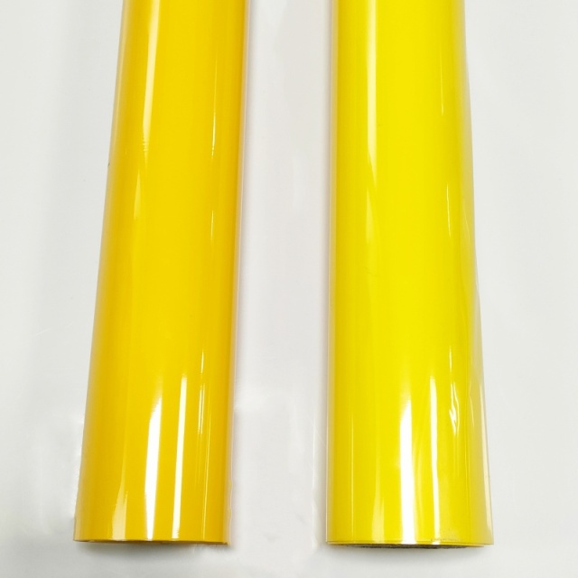 Yellow  pigment stamping foil