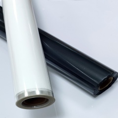 Matte plastic and paper pigment foils