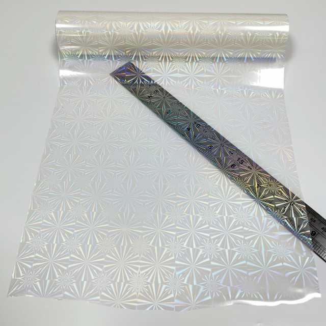 Transparent Holographic Hot Stamping Foil