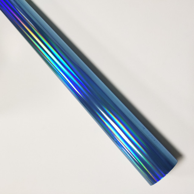 Blue Holographic Foil